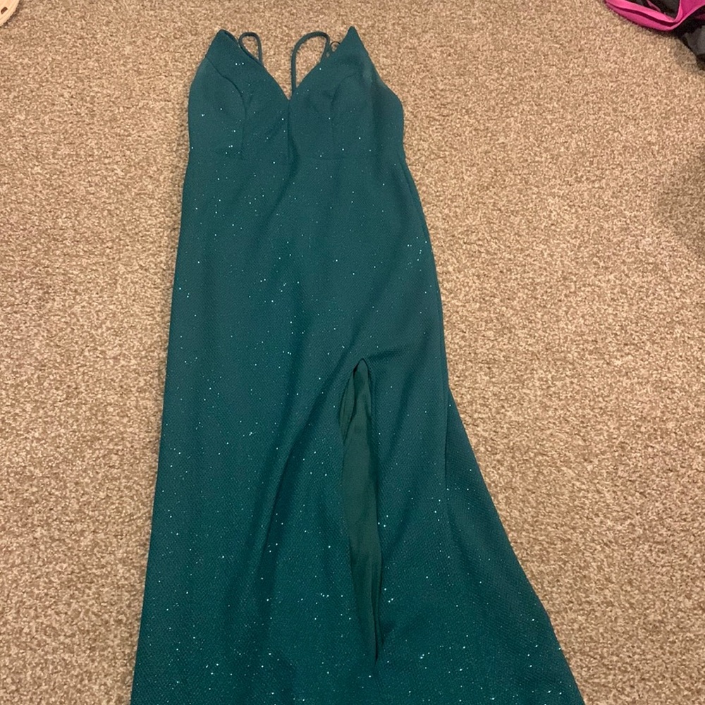 Green prom dress